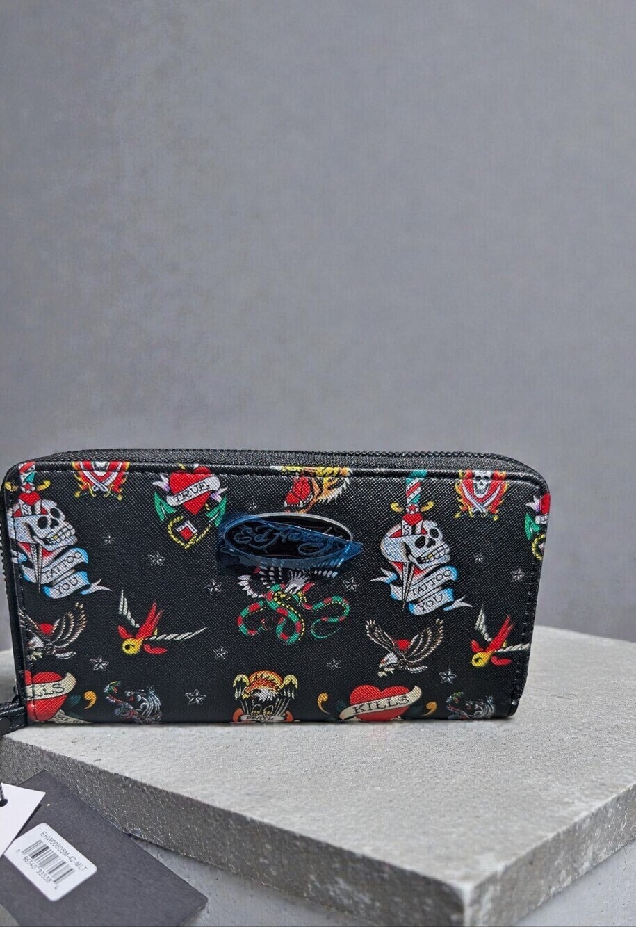 Ed Hardy Tattoo Women’s Wallet Wristlet (NWT)